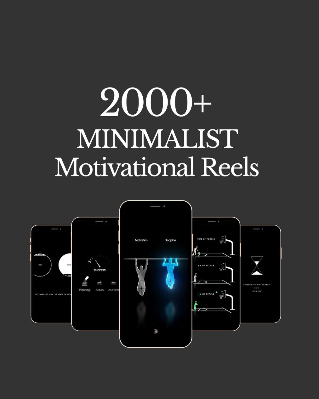 Minimalist Motivational Clips Pack
